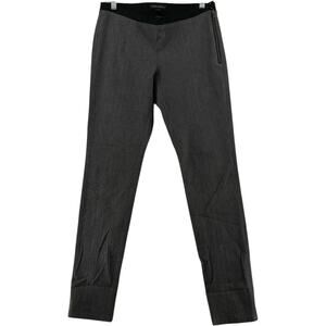 Banana Republic Dress Pants Womens 6 Gray Stretch Slim Ankle Work Career